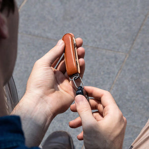 Jibbon Keyring - Titanium