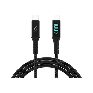 Smartix Premium USB-C to USB-C Fast Charge Cable with Display 100W