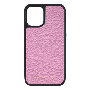 Michael Louis Pebbled Leather Case iPhone 14 Pro - Pink