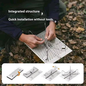 Naturehike Yamani X01 Portable Folding Table 31×21×10.3 - Silver