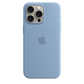 Apple iPhone 15 Pro Max Silicone Case with MagSafe - Winter Blue