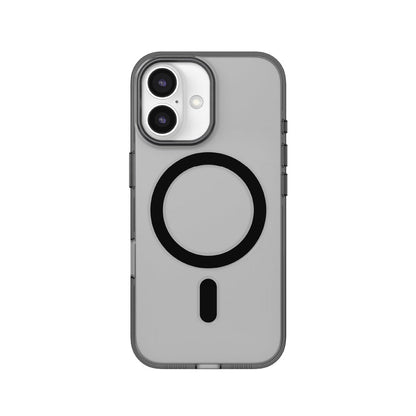 LZEL MagCrystal Groove Case for iPhone 17 – Smoke