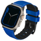 Uniq Linus Airosoft Silicone Strap For Apple Watch 49/45/44/42mm - Racing Blue