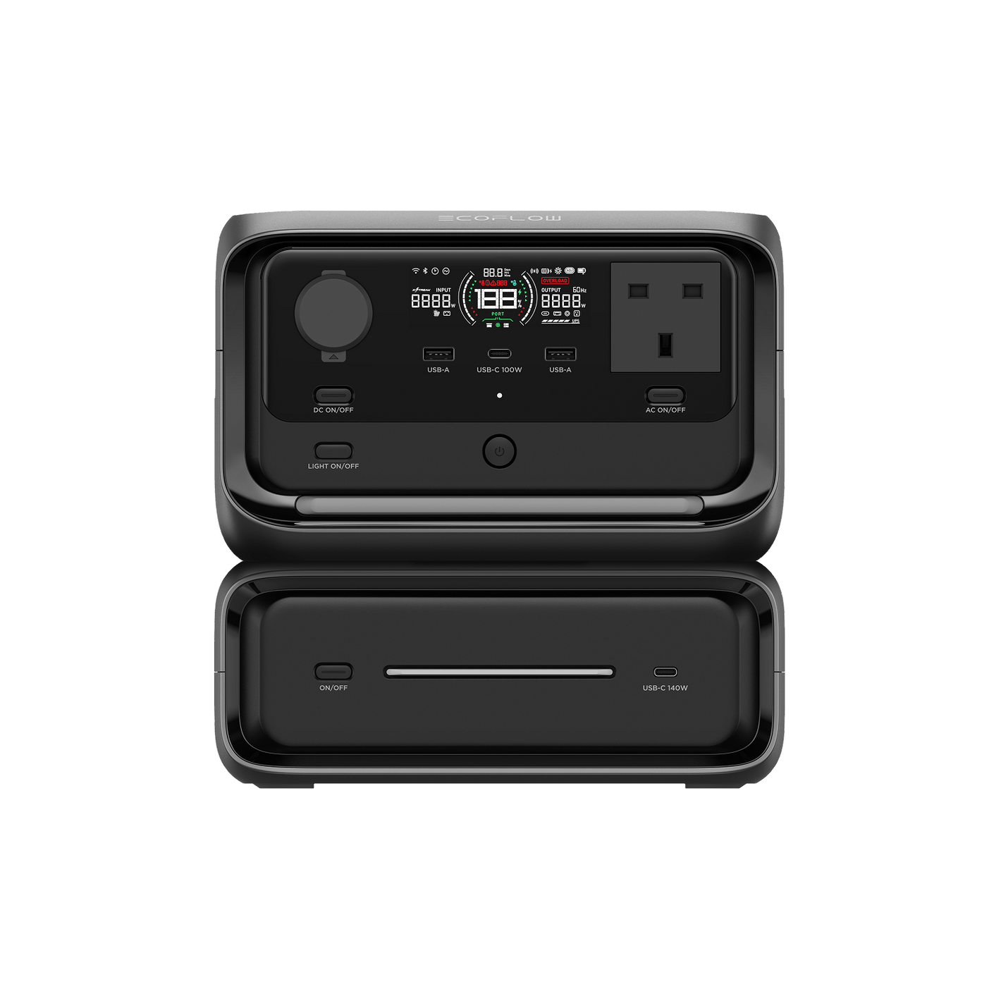 EcoFlow RIVER 3 Max Portable Power Station (572Wh / 600W) Surge 1200W