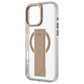 UNIQ HYBRID IPHONE 16 PRO (2024) 6.3 HELDRO MAX MAGCLICK WITH CAMERA STAND - TAUPE GOLD (TAUPE GOLD)