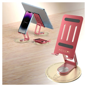 Disney QS-21 Multifunctional rotating tablet stand - Ironman Red