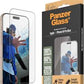 PanzerGlass Screen Protector Aluminum Frame iPhone 16 6.3" Pro | Ultra-Wide Fit