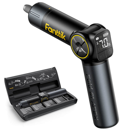 Fanttik Fold S1 APEX Deluxe Cordless Screwdriver - Black