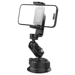 Porodo Dashbord Windshield Exterior Phone & Camera Mount - Black