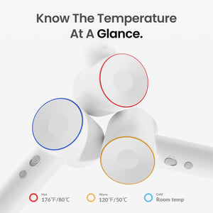 Laifen SE Hair Dryer; 1500W; 21m/s; 105,000 RPM - White