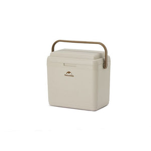 Naturehike Lamando 24H Outdoor Antibacterial Cooler Box 24L - Beige Grey