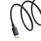 Baseus Silky Fast Charging Data Cable USB-A to USB-C 3A 1m Cluster Black