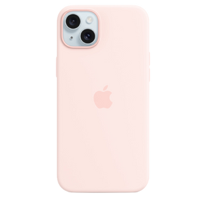 Apple iPhone 15 Plus Silicone Case with MagSafe - Light Pink