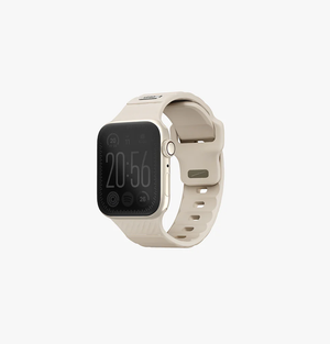 حزام مطاطي Uniq Stride Fkm لساعة Apple Watch مقاس 41/40/38 مم - كاكي باهت