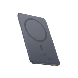 Baseus PicoGo AM41 Ultra-Slim Magnetic Power Bank 5000mAh 20W Space Grey (Includes Simple Braided Cable USB-C to USB-C 60W 30cm Black)