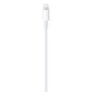 كابل Apple USB-C إلى Lightning بطول 1 متر - أبيض