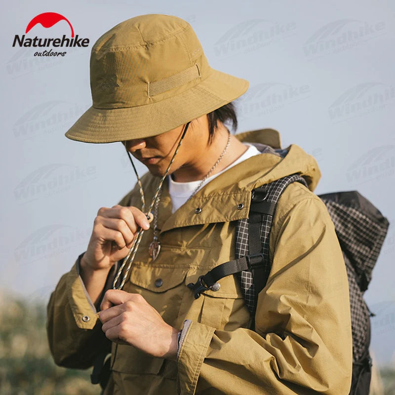 Naturehike Summer Anti-UV Fisherman Hat - Khaki