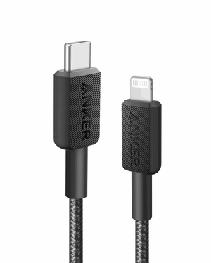 بطارية شحن من انكر 533 (PowerCore 30 واط مع كابل USB-C مدمج)