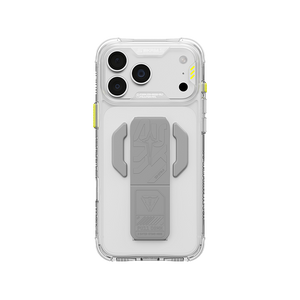 SKINARMA IPHONE 18 PRO MAX 6.9"HELIO CE SILICON GRIP-STAND - شفاف