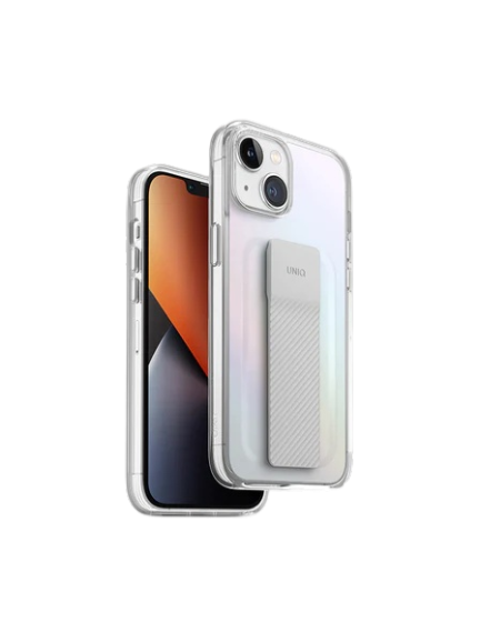 Uniq Hybrid iPhone14 Heldro Mount Series - Iridescent