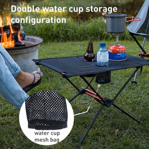 Naturehike FT07 foldable camping table - Black