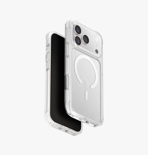 Uniq Hybrid Iphone 17 Pro (2025) 6.3 Magclick Charging Combat - Blanc White