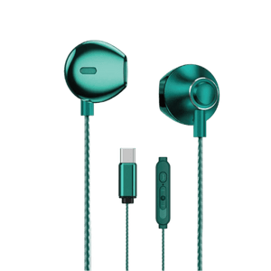 WEKOME YB08 BLACKIN SERIES - USB-C HIFI WIRED HEADPHONES - Dark Night Green