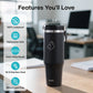 Buzio Swing Series Insulated Tumbler 1L - Black