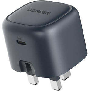 UGREEN Nexode 30W USB-C PD GaN Fast Charger UK -folding foot (Black) CD305