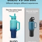 Buzio Trophy Series Handled Water Bottle for Car 1.2L - Caribbean Blue
