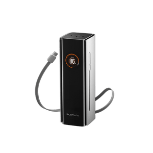 بطارية متنقلة رابد برو (27,650 مللي أمبير، 300 واط، كابل مدمج 140 واط) من إيكو فلو