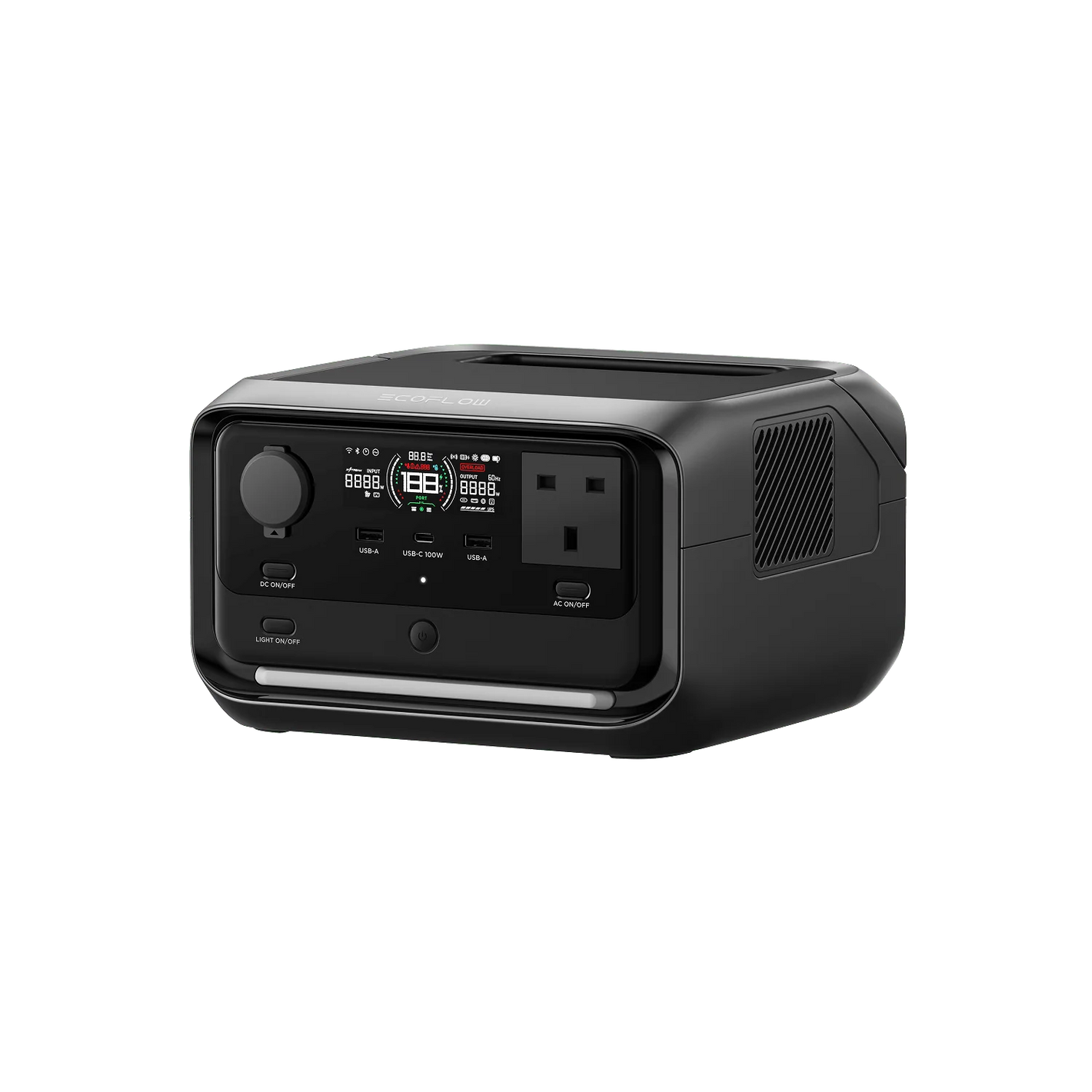 EcoFlow RIVER 3 Plus Portable Power Station (286Wh / 600W) Surge 1200W
