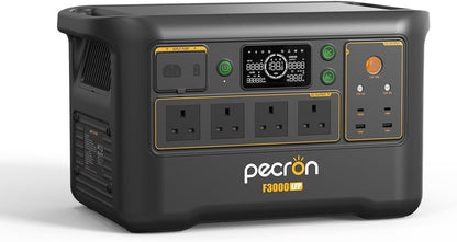 PECRON F3000LFP Portable Power Station 3072Wh / 3600W (4500W Surge)