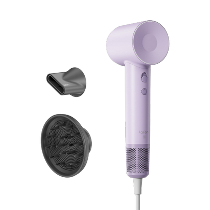 Laifen SE Hair Dryer; 1500W; 21m/s; 105,000 RPM - Purple