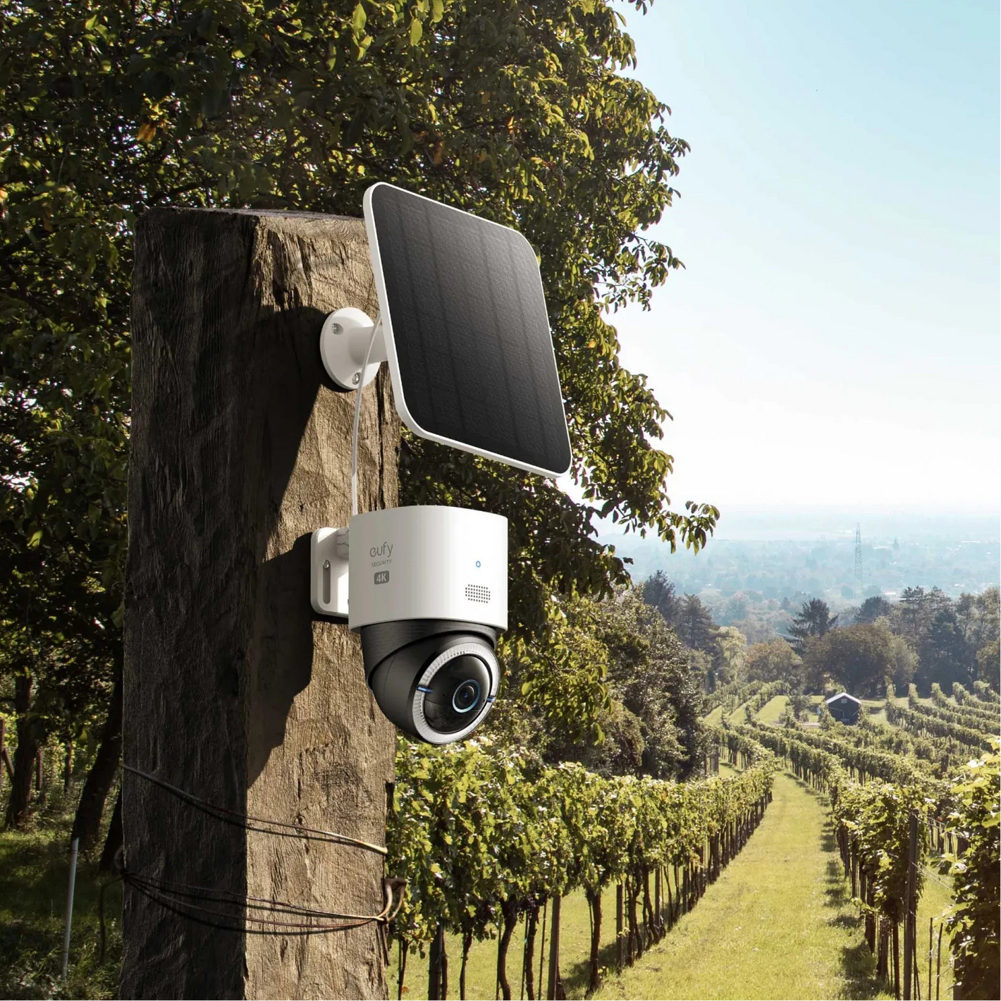 Eufy 4G LTE S330 4K Cam -White