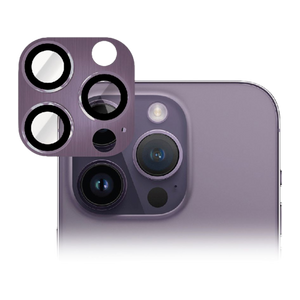 Smartix Premium Aluminium Camera Glass for Iphone 14 Pro/Pro Max- Deep Purple