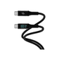 Smartix Premium USB-C to USB-C Fast Charge Cable with Display 100W