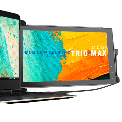 MobilePixels Trio Max 13"-14" Portable Monitor - Black