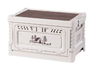 صندوق تخزين قابل للطي ناتشرهاييك لينغ يوي  سعة 50 لتر - بيج فاتح