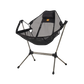 Naturehike YL11 Outdoor Folding Rocking Chair - Black mesh