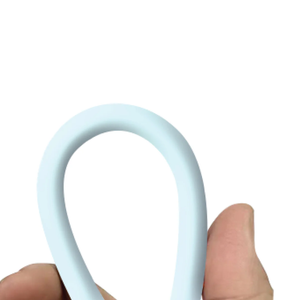 Sia Powerlink Soft Rubber Type C - Type C Lanyard Cable 60w 30cm Light Blue