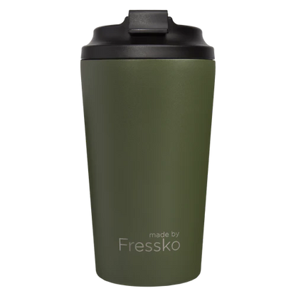 Fressko Grande 475ml / 16oz Cup - Stainless Steel - Khaki