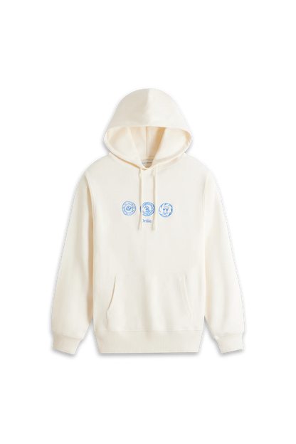 Drole de Monsieur Le Hoodie Art de la Table, Cream