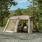 Naturehike Village 13 Quick-Opening Tent Upgraded 365*305*215 - Brown