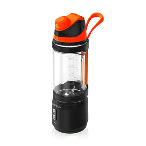 Porodo Lifestyle Dual Spin Clockwise & Reverse Portable Blender - Black