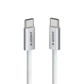 Anker Zolo USB-C to USB-C Cable 240W Braided (1.8m/6ft) -White