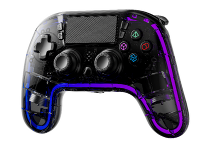 Porodo Gaming Crystal Shell PS4 Controller Black