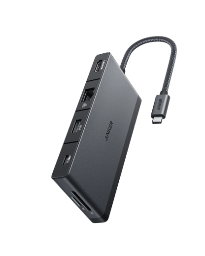 Anker 552 USB-C Hub (9-in-1, 4K HDMI) Black