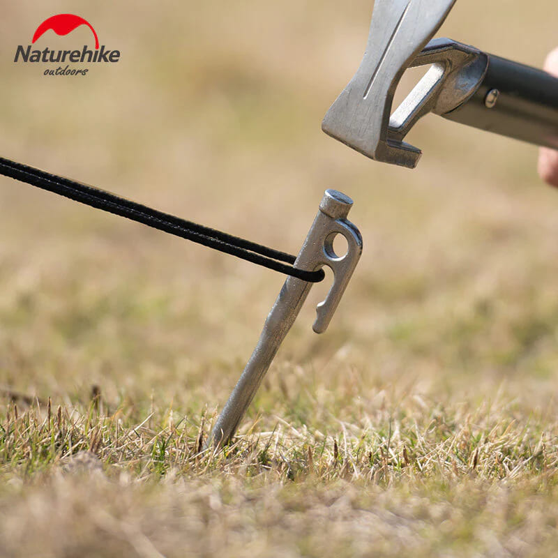 naturehike tent pegs Naturehike Large Stainless Steel Tent Peg (20cm)
