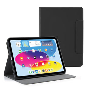 Pipetto iPad Air 11 - 2024 / iPad Air 10.9 - 2022/2020 - Origami No5 Rotating Folio Case - Black